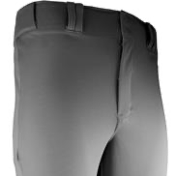 Epic Sports Baseball Pants W/Silicone Waistband Grippers, Gray/Blue Youth Size M - Picture 2 of 10